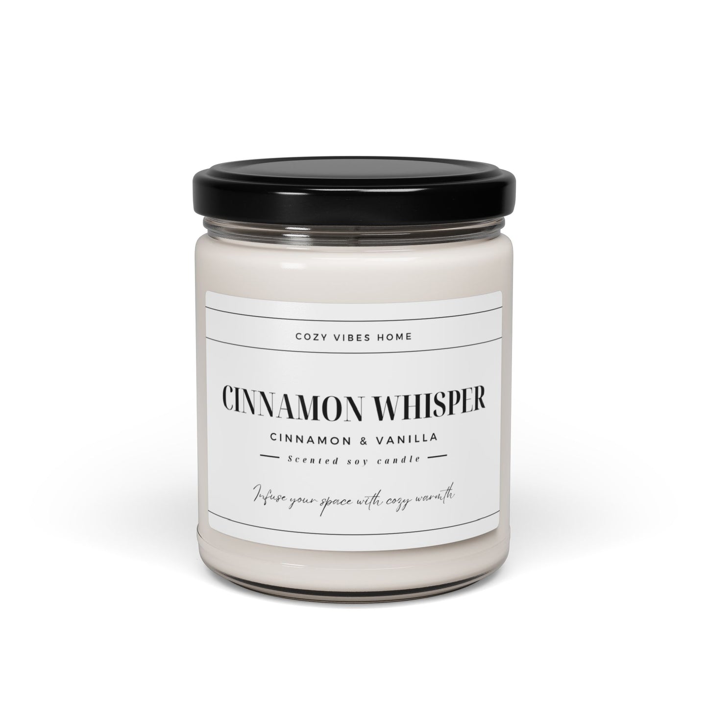 Cozy Scented Soy Candle