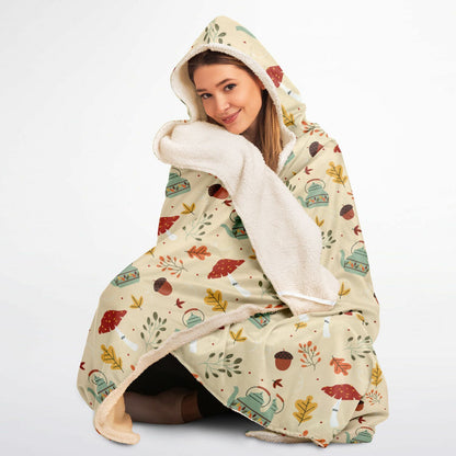 Hooded Micro Fleece Blanket 🛋️ | Cozy Comfort Meets Stunning Design