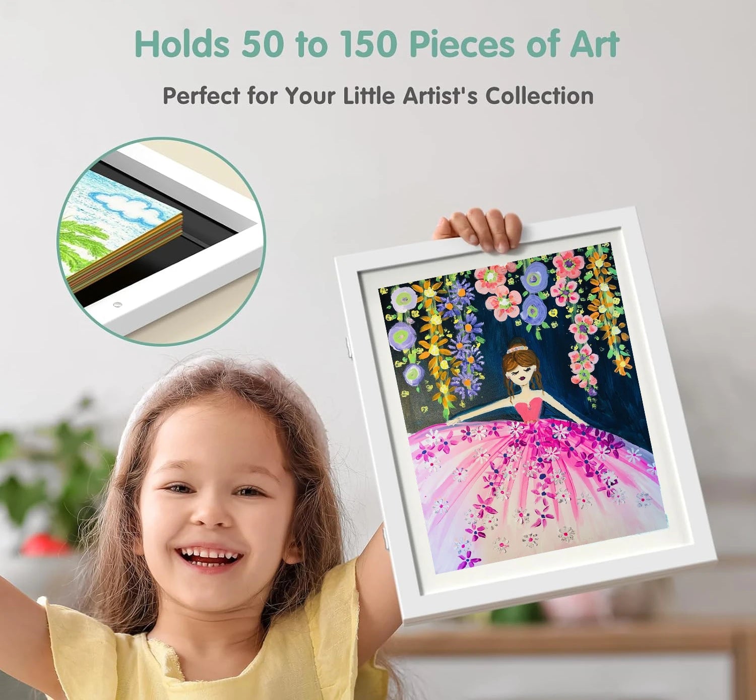 Wood Frames for kid art