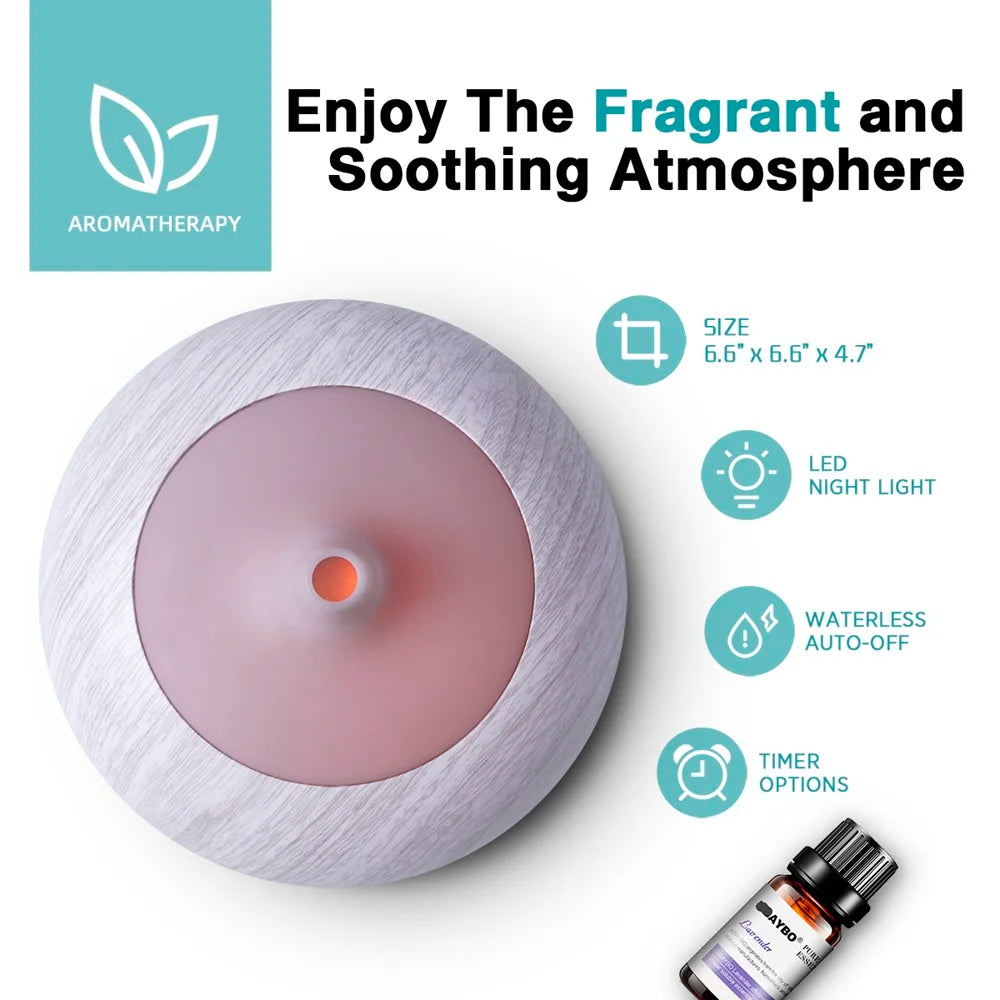 Essential Oil Air Humidifiers for home 500ml
