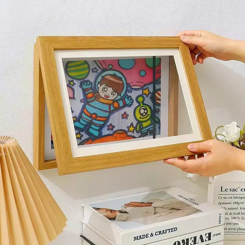 Wood Frames for kid art