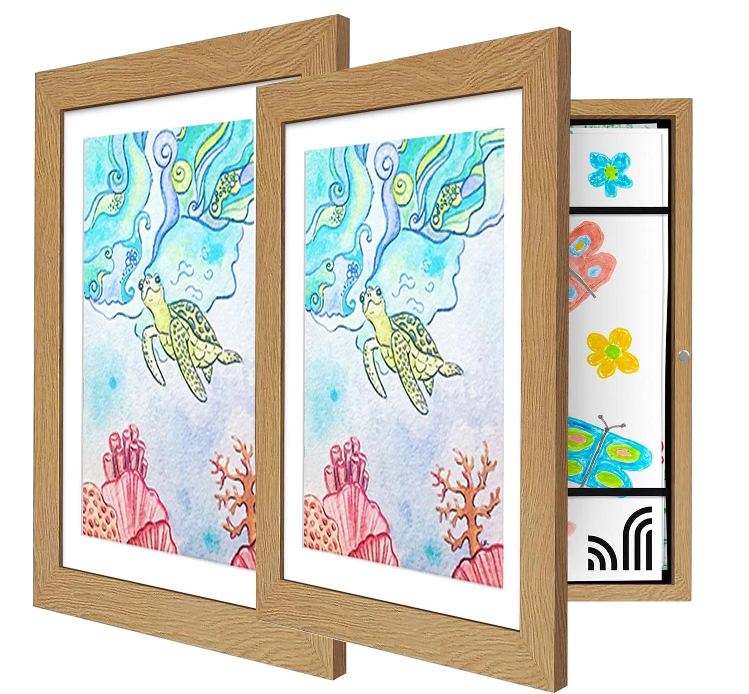 Wood Frames for kid art