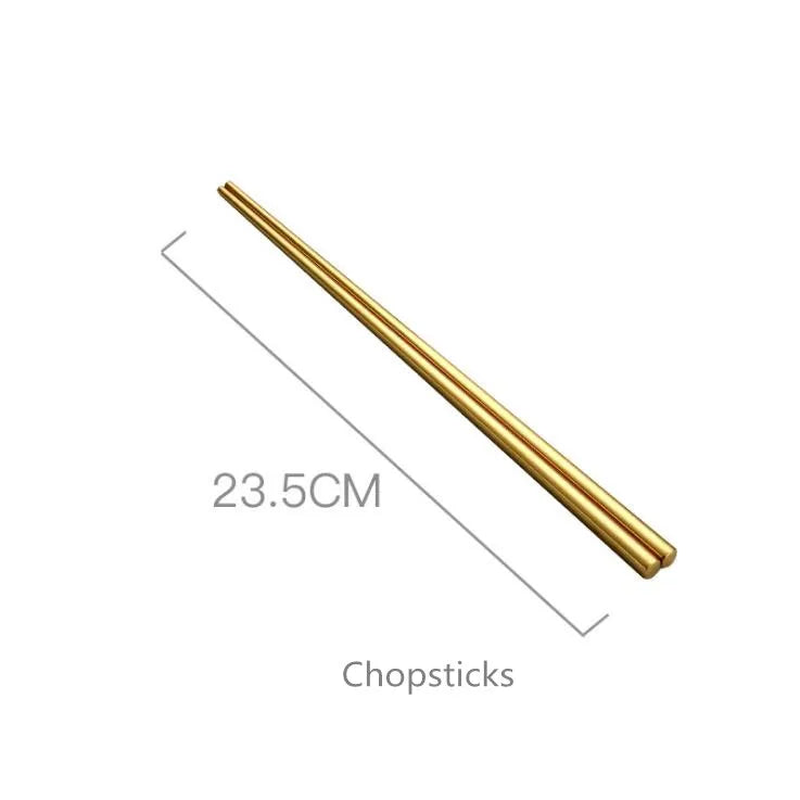 Gilt Rim Pink Porcelain Dinner Plate Set