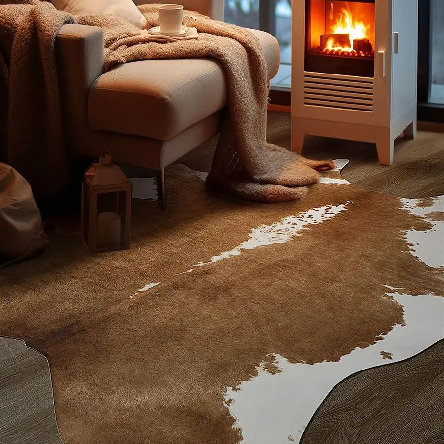 Premium Faux Cowhide Rug