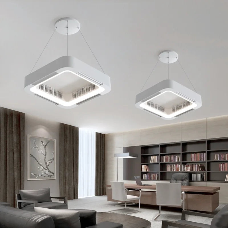Ceiling Fan Lamp with LED Light Remote Control