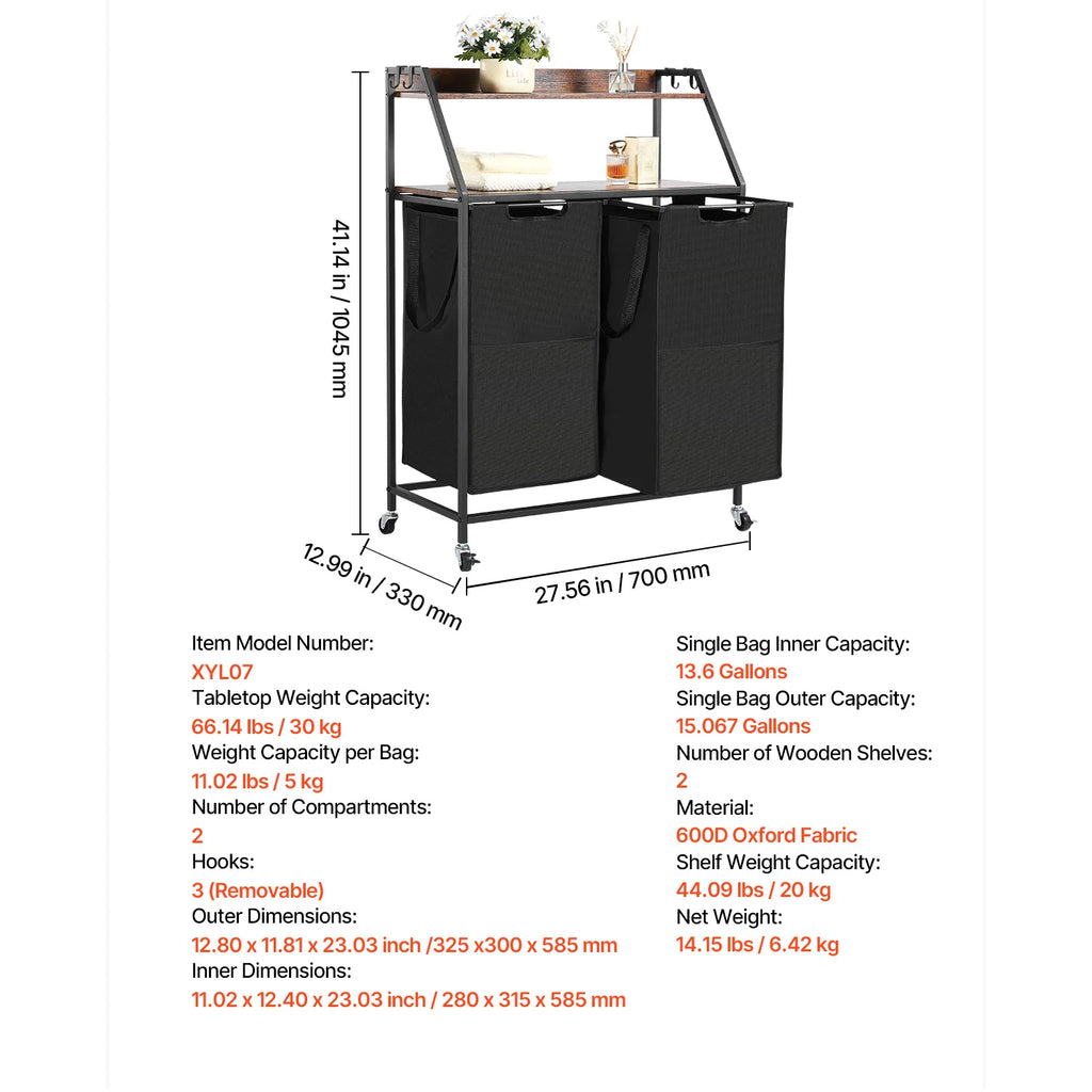 Laundry Sorter Hamper