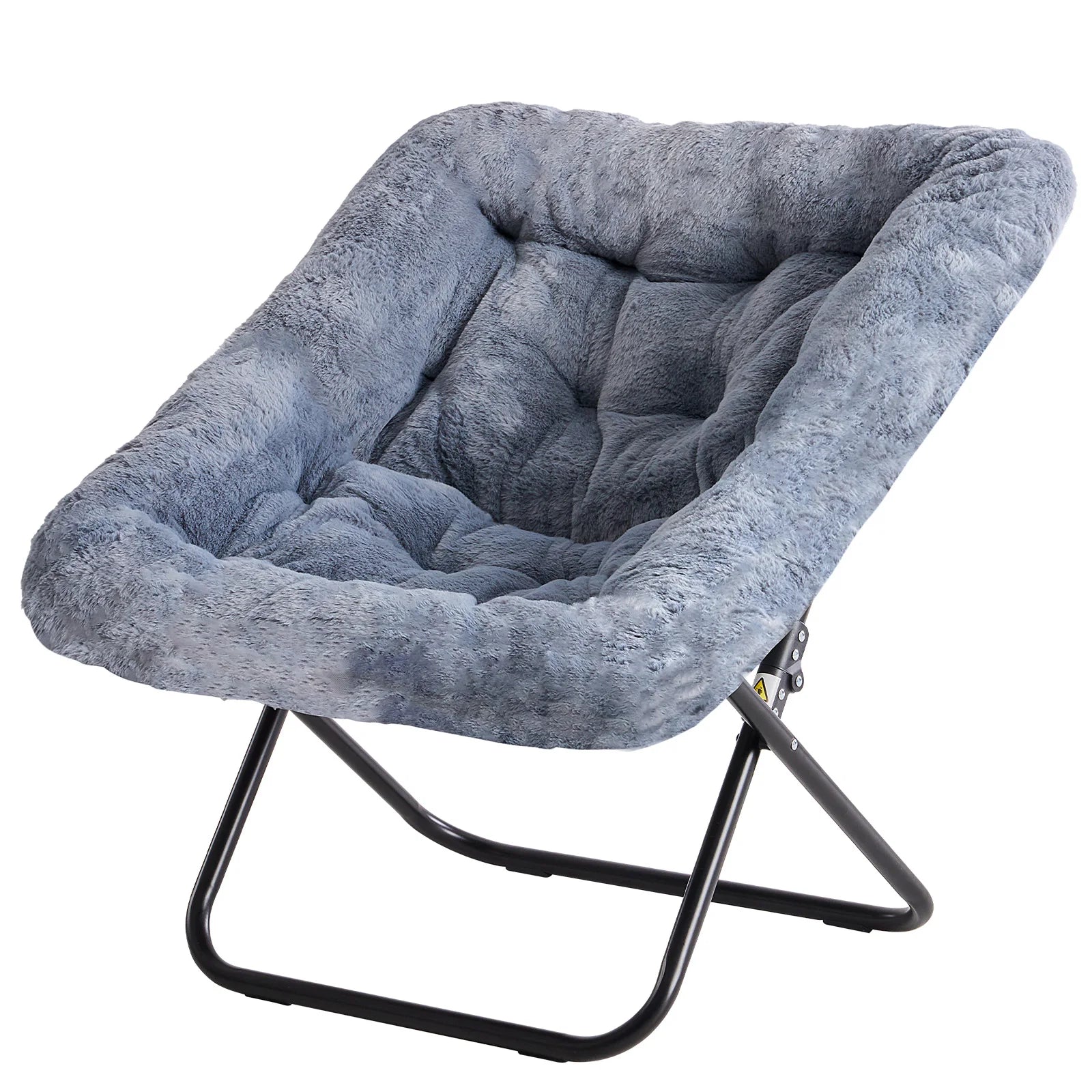 28IN Cozy Saucer Chairs Soft Faux Fur