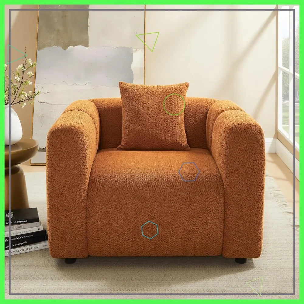 Accent Chair with Pillow