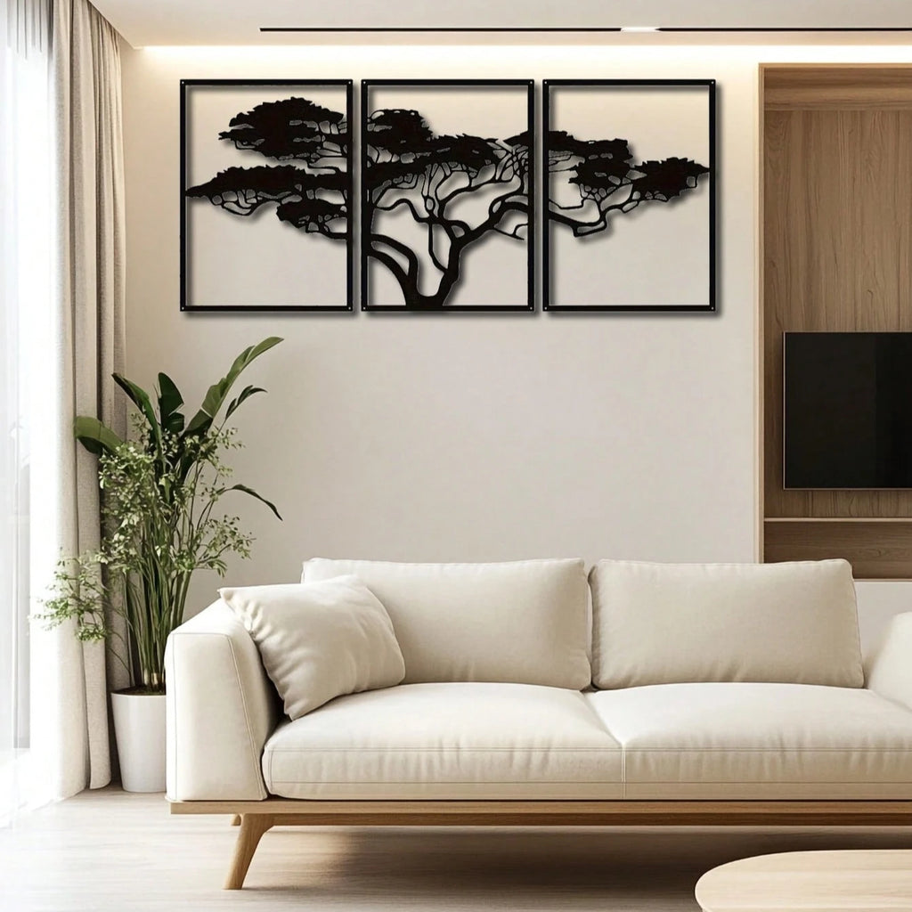 Baobab Tree Metal Wall Art