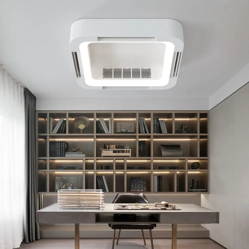 Ceiling Fan Lamp with LED Light Remote Control