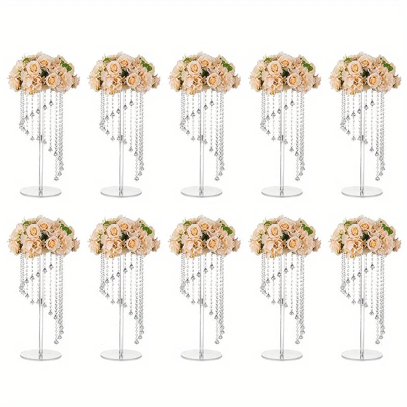 Tall Acrylic Wedding Vase
