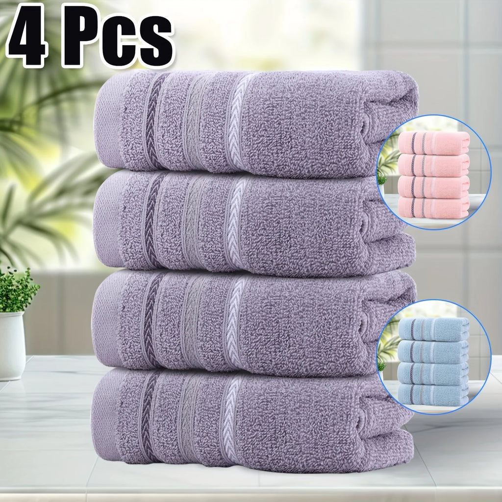 Cotton Face Towels 4 Pack