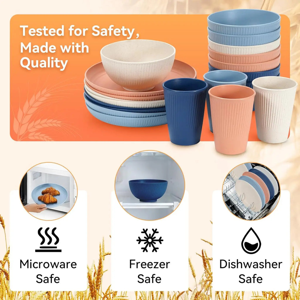 64-Piece Dinnerware Set for 8