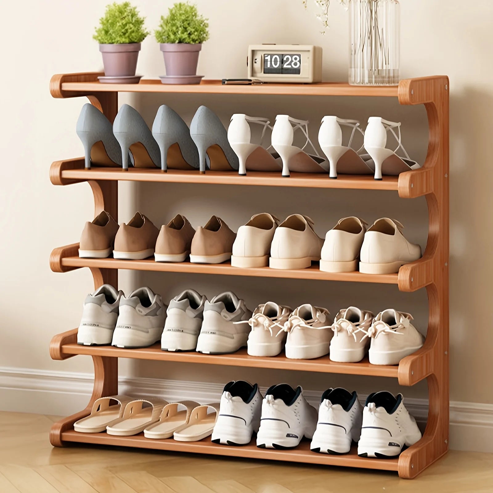 Multi-Tier Shoe Storage Rack