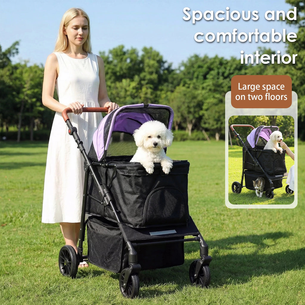 Foldable Pet Cart