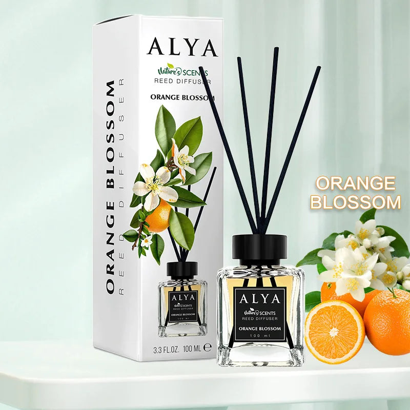 3.3oz Reed Diffuser Set with 14 Scents & 4 Incense Sticks