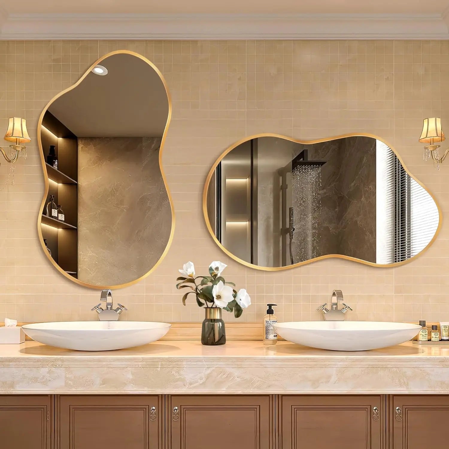 Irregular Wall Mirror