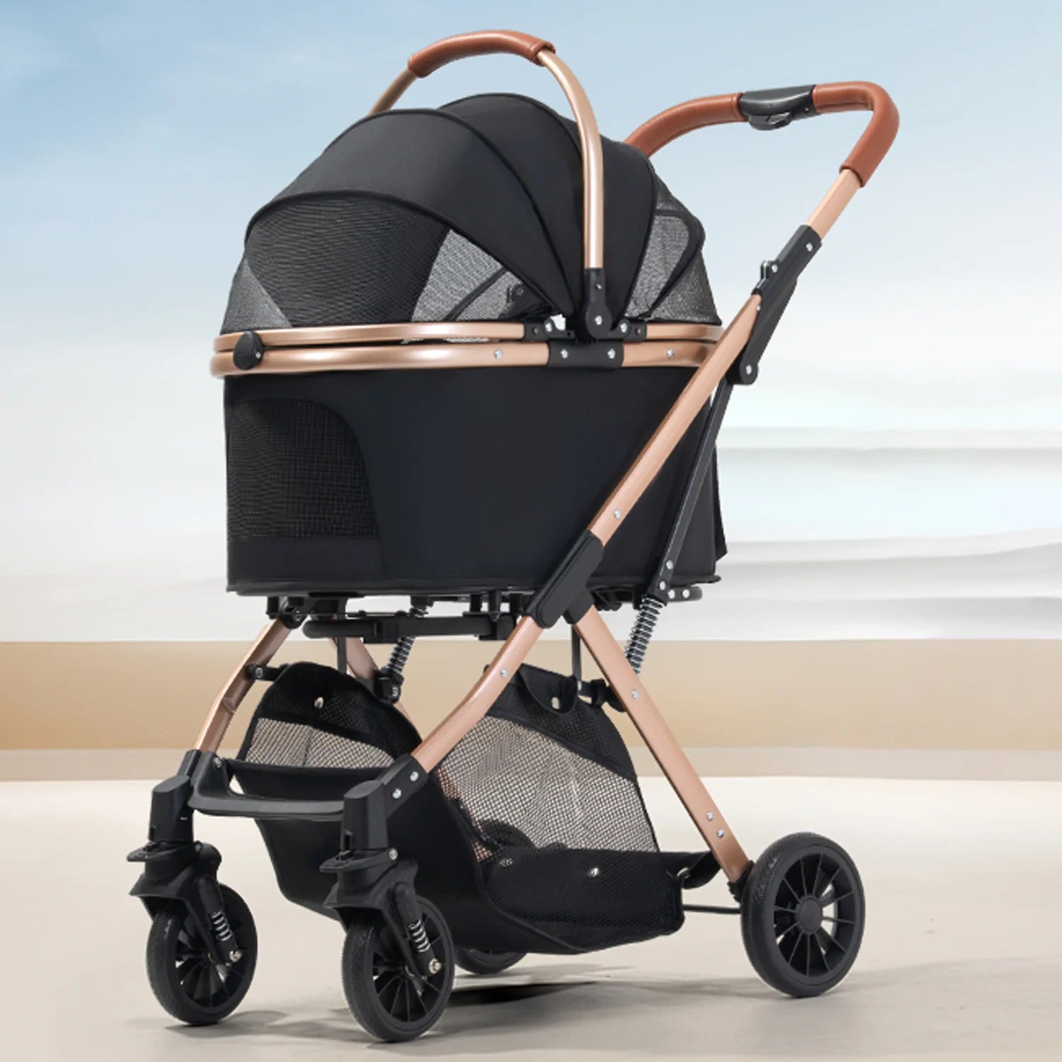 Puppy Cage Jogger Stroller