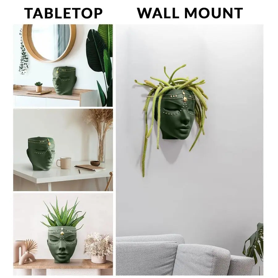 Head Planter Indoor/ Outdoor