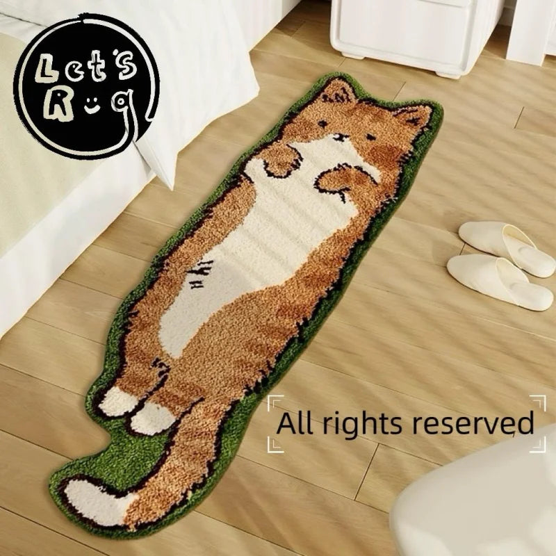 Cute Pet Cat Long Carpet