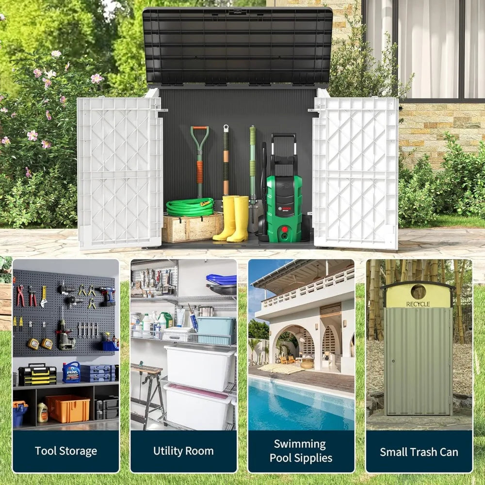 Outdoor Resin Storage Shed