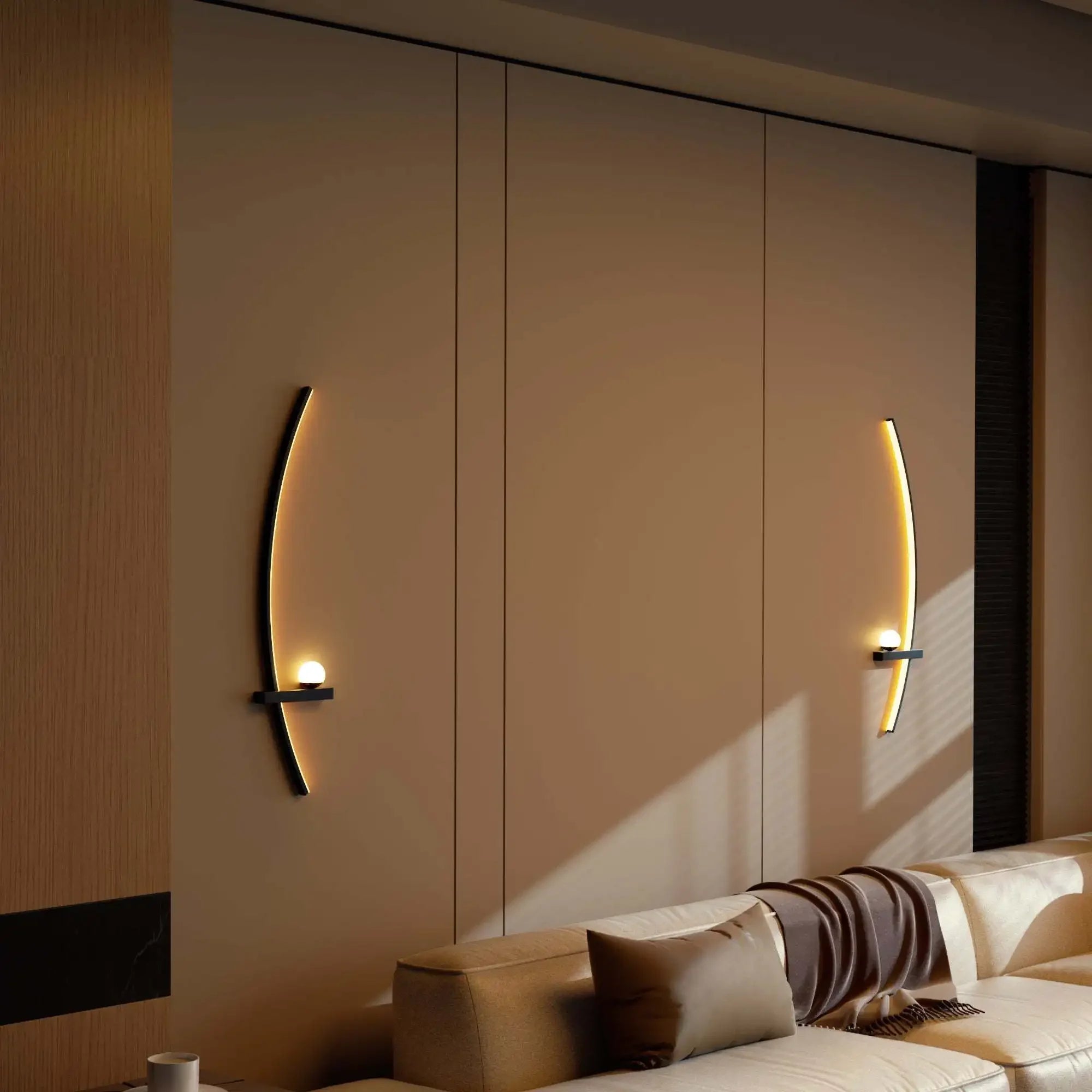 2pcs Modern Adjustable LED Wall Sconce