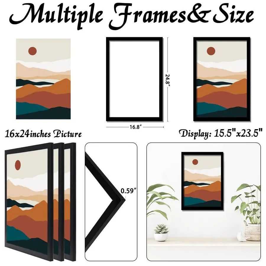 16x24 Picture Frame Set of 3