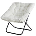 28IN Cozy Saucer Chairs Soft Faux Fur