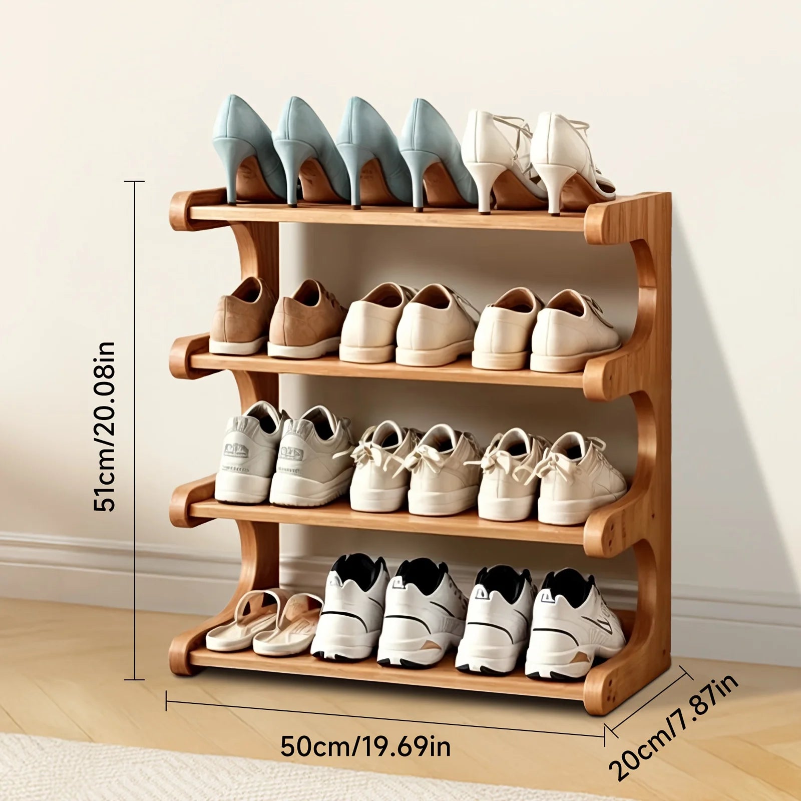 Multi-Tier Shoe Storage Rack