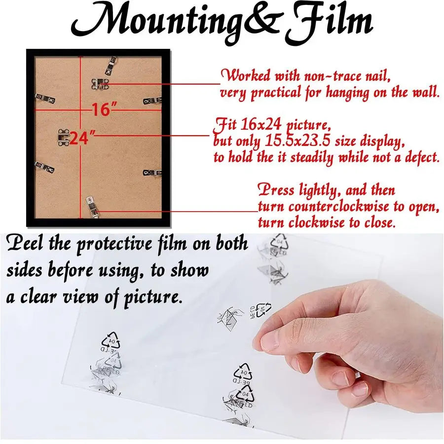 16x24 Picture Frame Set of 3