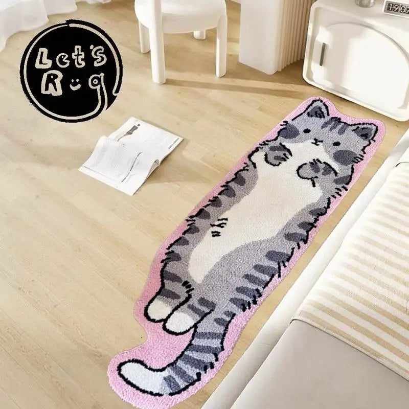 Cute Pet Cat Long Carpet