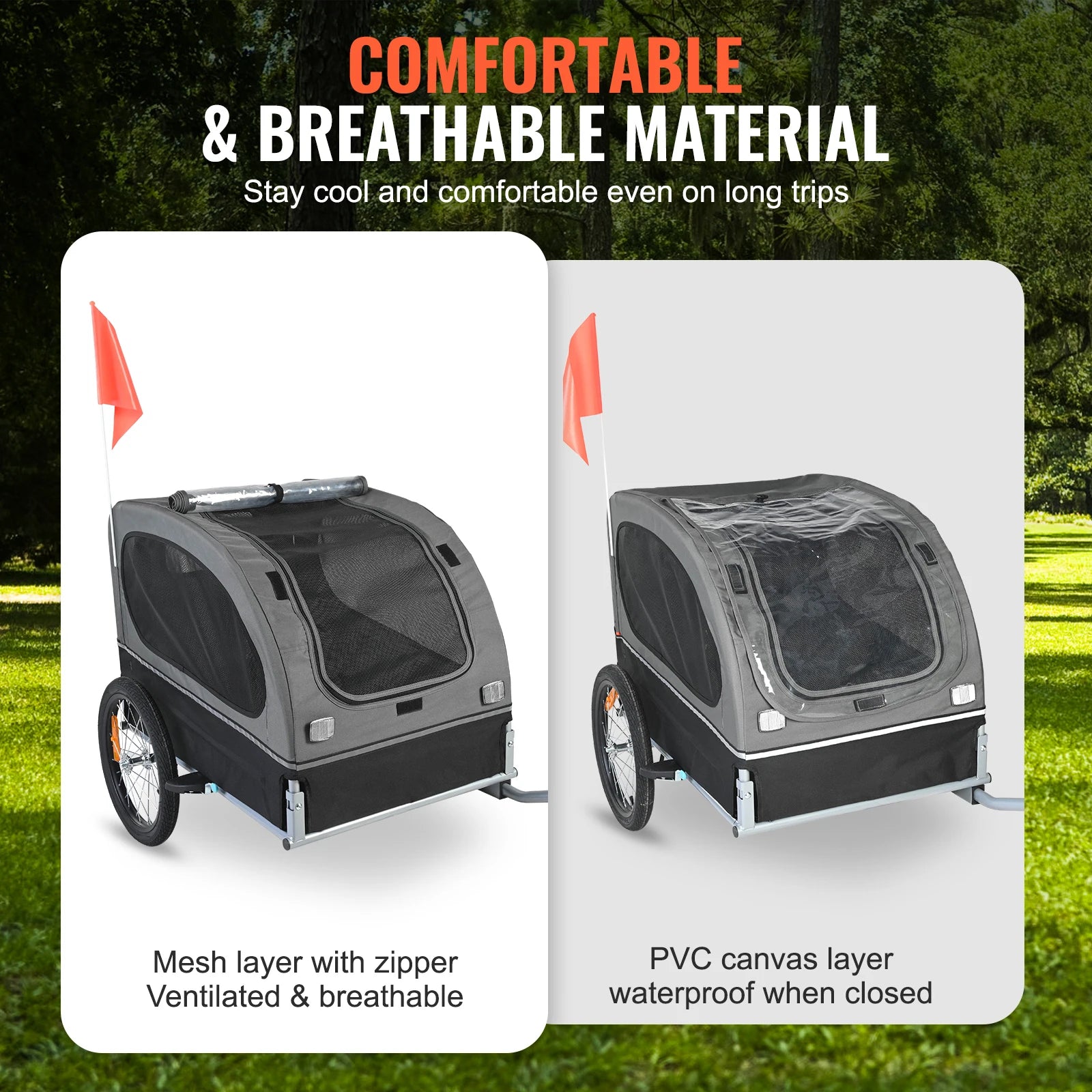88 lbs Dog Bike Trailer