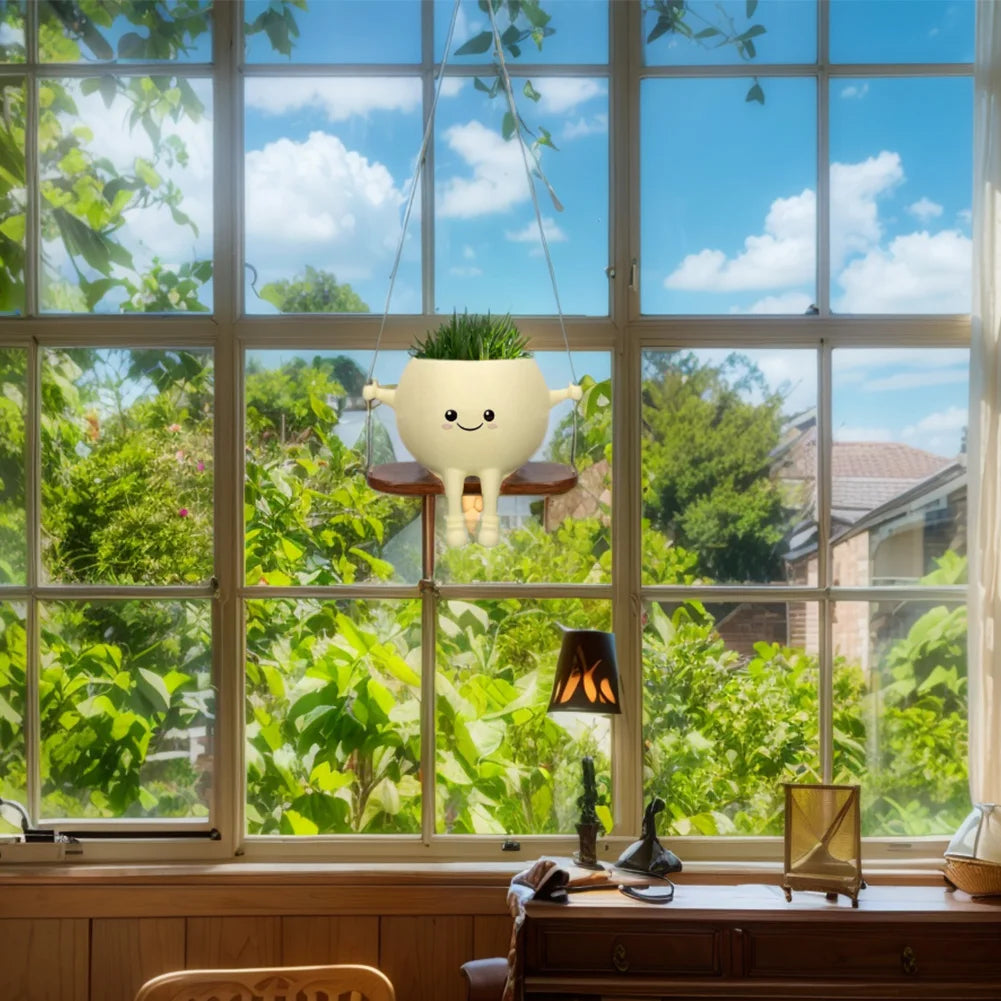 Rocking Chair/Swing Face Planter