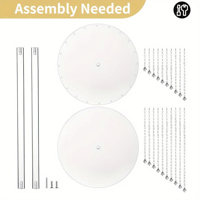 Tall Acrylic Wedding Vase