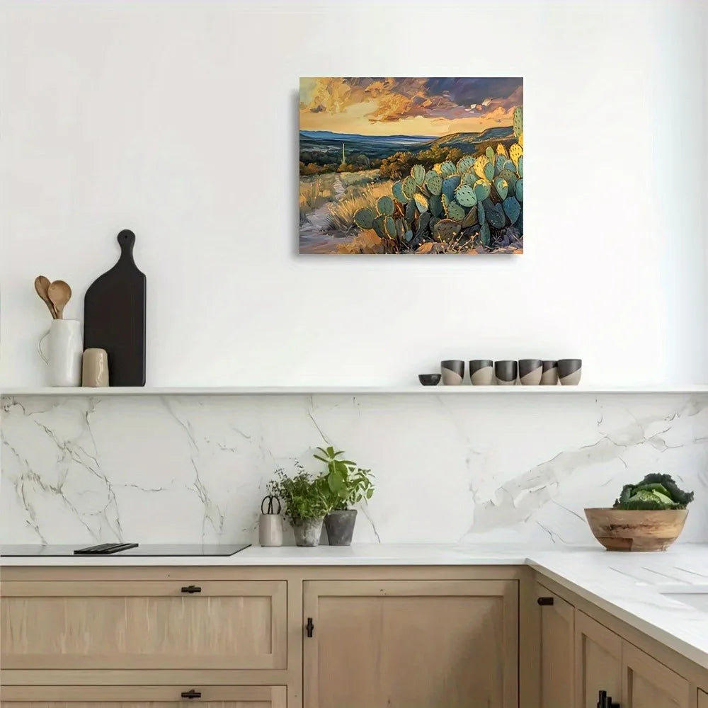 Interior art mural