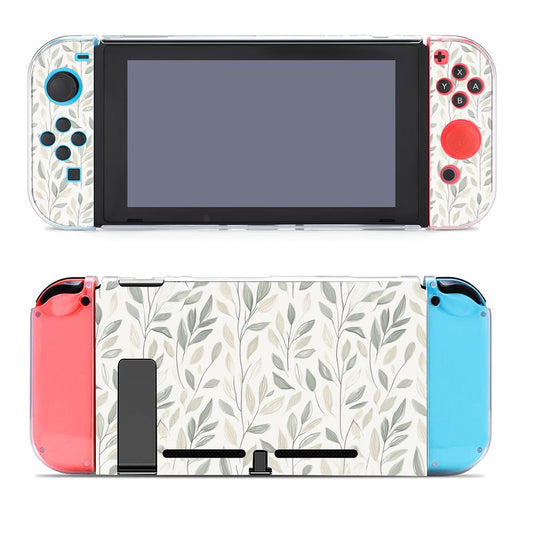 Cozy Leafs Protective Case for Nintendo Switch – 5-Piece Complete Set